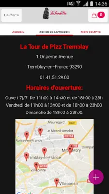 La Tour de Pizz Tremblay android App screenshot 1